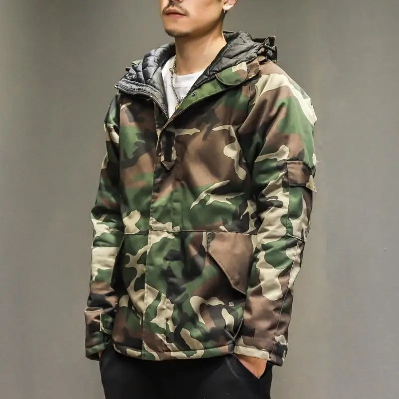 Parka d'hiver tactique style moderne