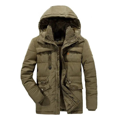 Parka homme élégant chaud à capuche