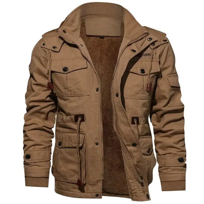 Robe d'hiver élégante multipoche