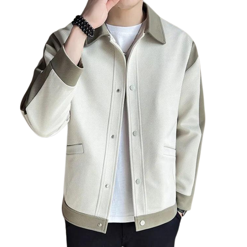 Veste Patchwork Homme Style Tendance