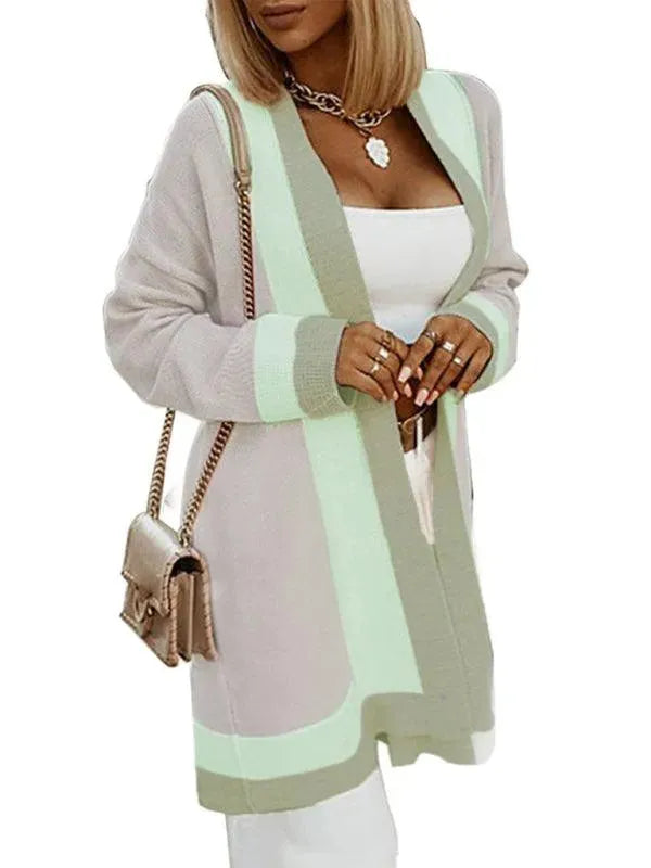 Weiche Strickjacke Frauen Pullover Warm - IdealeKleiden