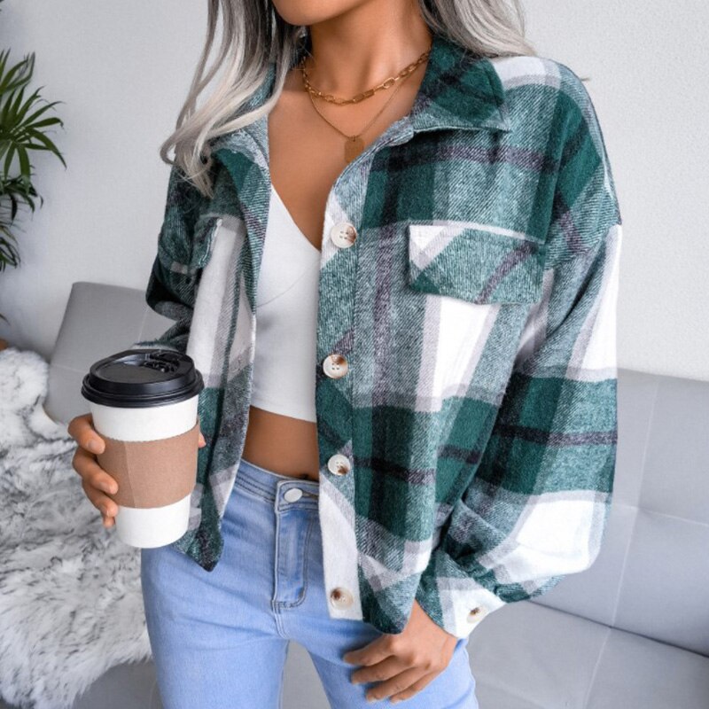 Veste pour femme stylée à motifs et tendance
