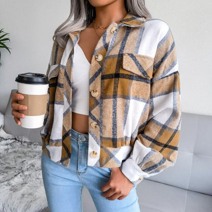 Veste pour femme stylée à motifs et tendance