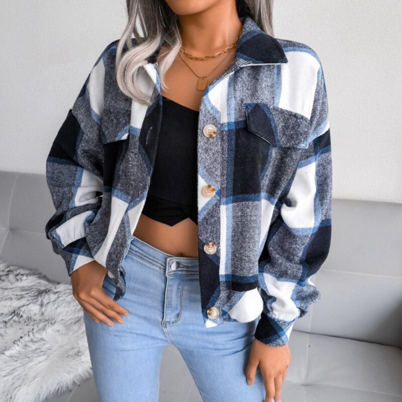Veste pour femme stylée à motifs et tendance