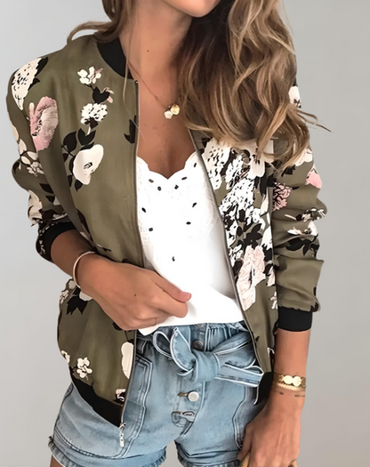 Veste fleurie élégante Kimono femme