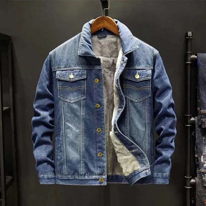 Blouson en jean slim fit moderne pour homme