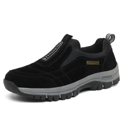 Chaussures bateau d'extérieur en daim avec semelle en caoutchouc