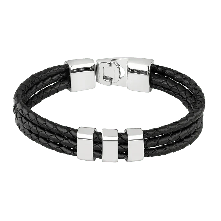 Einzigartiges Männer Armband Gravur - IdealeKleiden