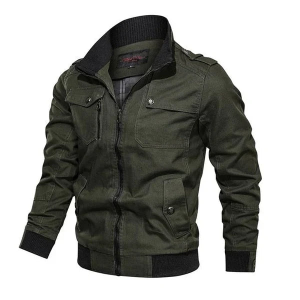 Blouson zippé homme mi-saison classique