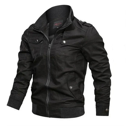 Blouson zippé homme mi-saison classique
