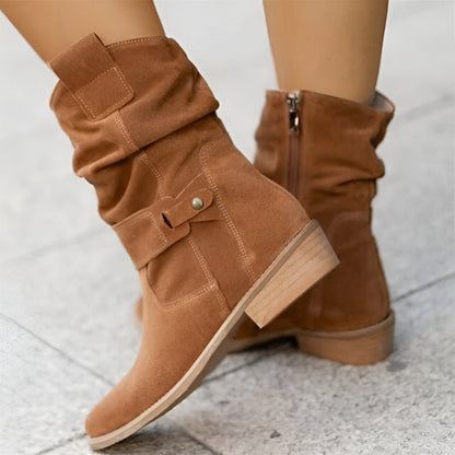 Robe pour femme avec détail de fermeture éclair au centre de la jambe
