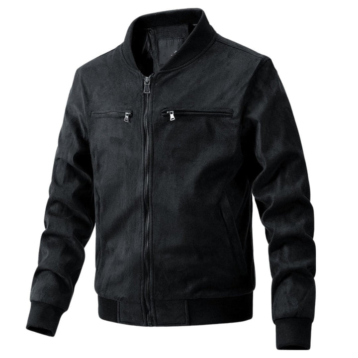 Veste en cuir chaude pour femme Doublure d&