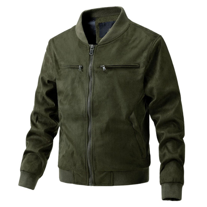 Veste en cuir chaude pour femme Doublure d&