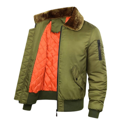 Bomber de pilote doublé chaud femme