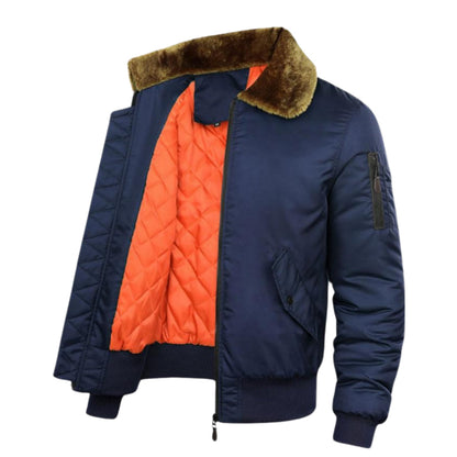 Bomber de pilote doublé chaud femme