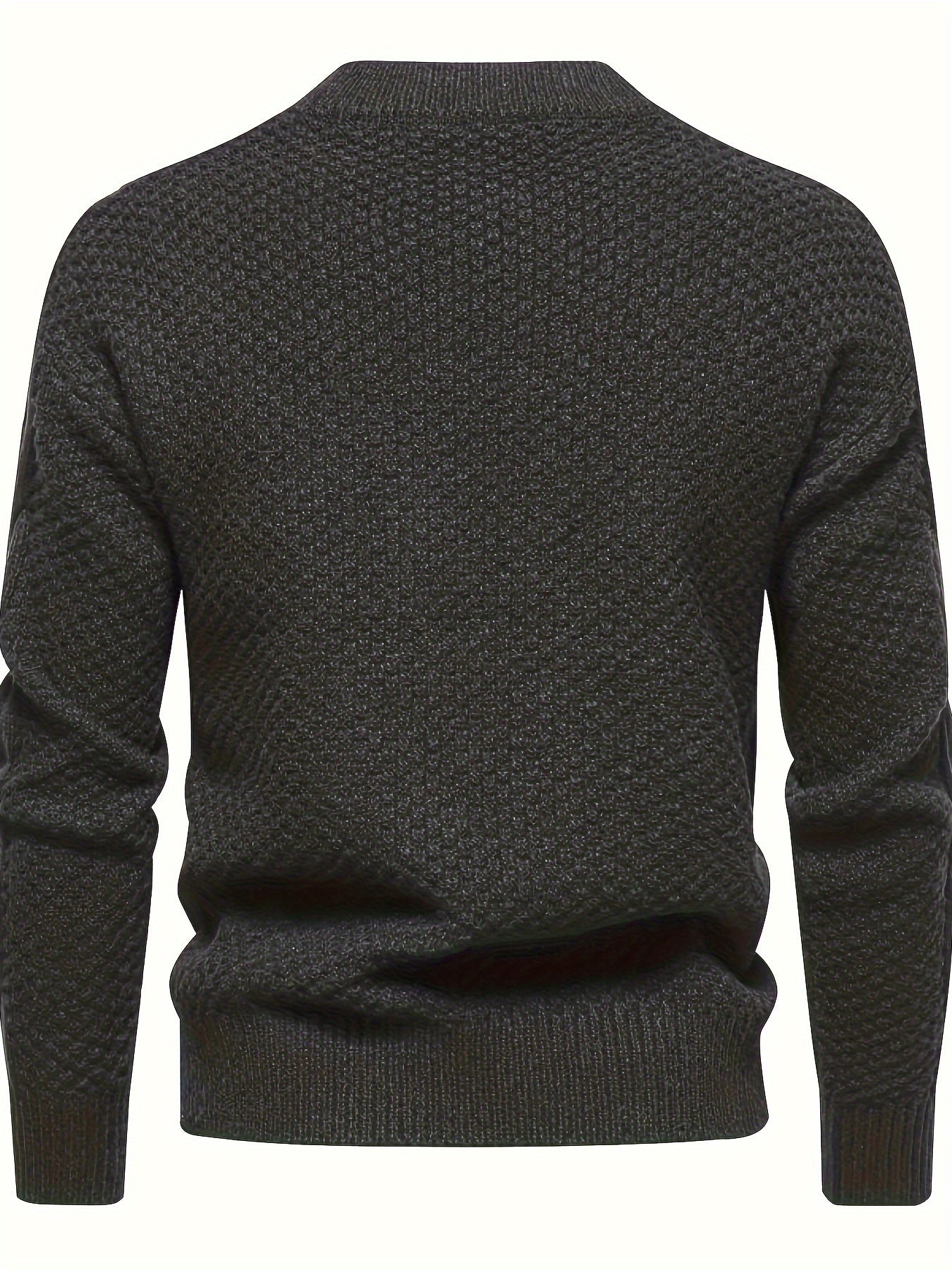 Elegante Herrenpullover | Schlichter Strick Pullover - IdealeKleiden