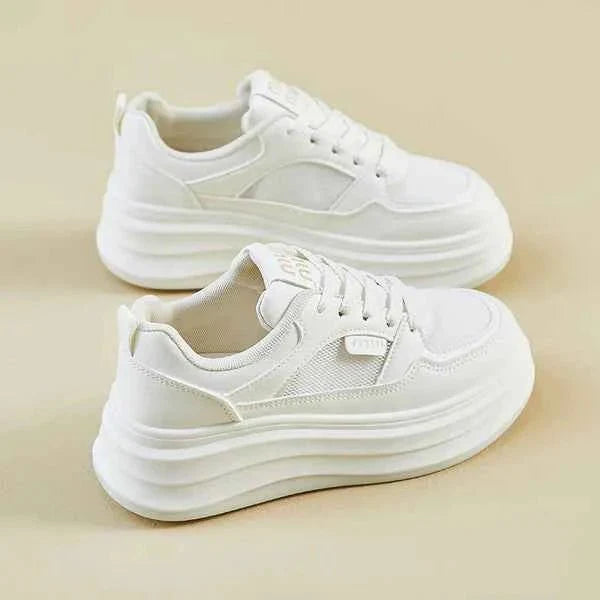 Damen Sneaker Plateau Schuhe - IdealeKleiden