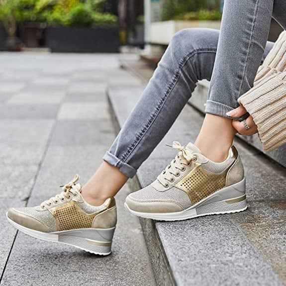 Baskets compensées très tendance