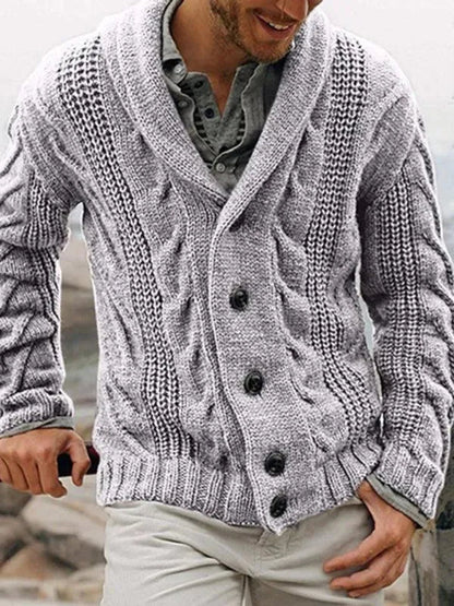 Gilet en tricot confortable pour homme