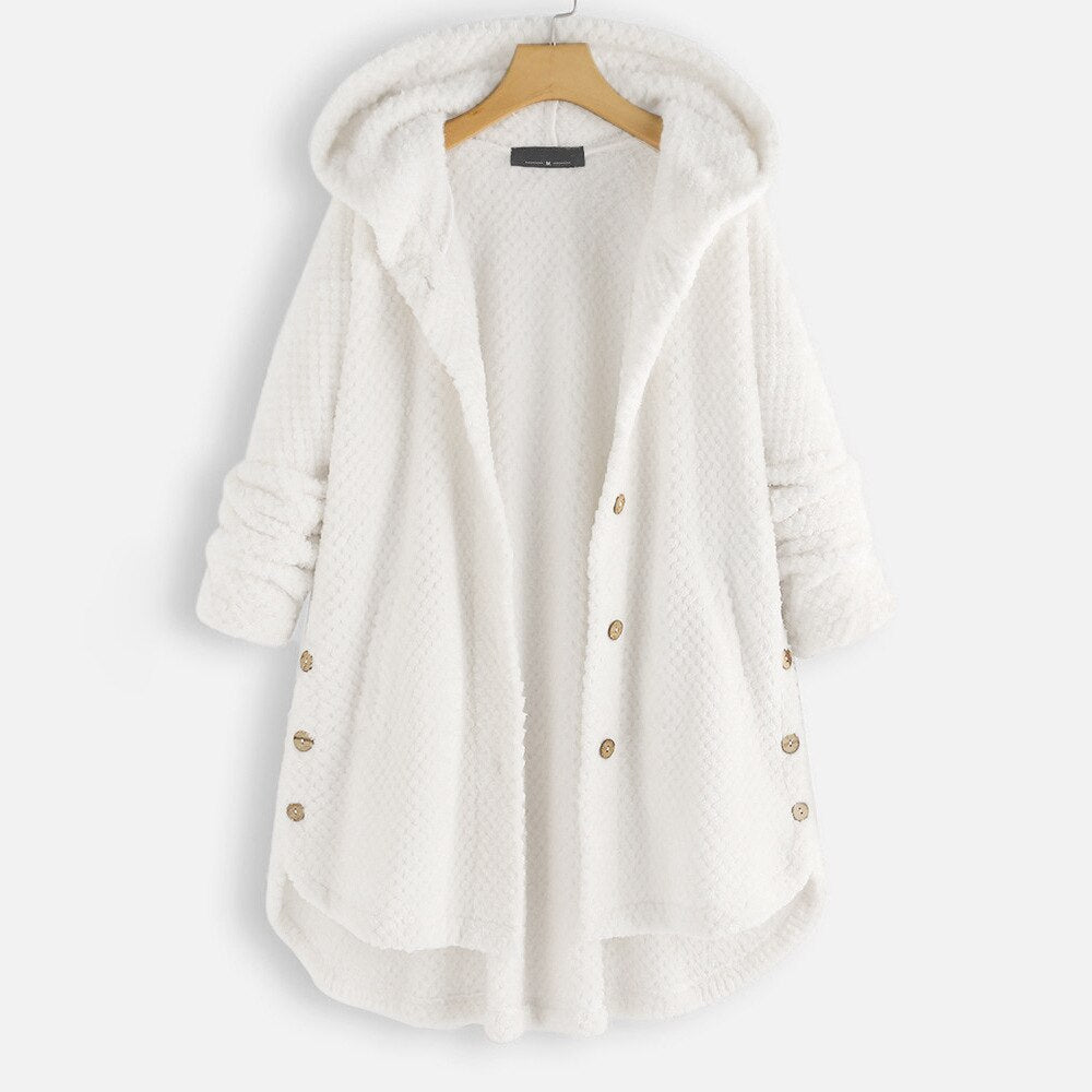 Grande veste pour femme à capuche oversize Arabella