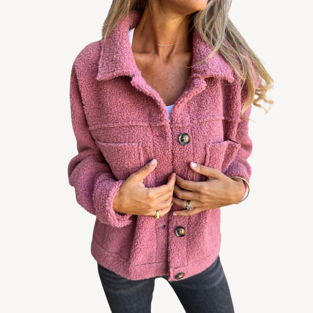 Veste polaire Teddy souple pour femmes