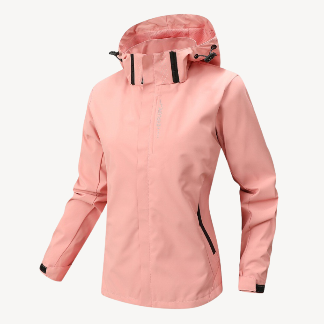 Veste de randonnée imperméable pour femme