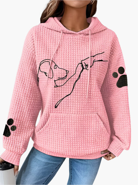 Sweat à capuche tendance avec poche kangourou