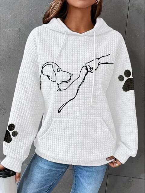 Sweat à capuche femme doux et chaud