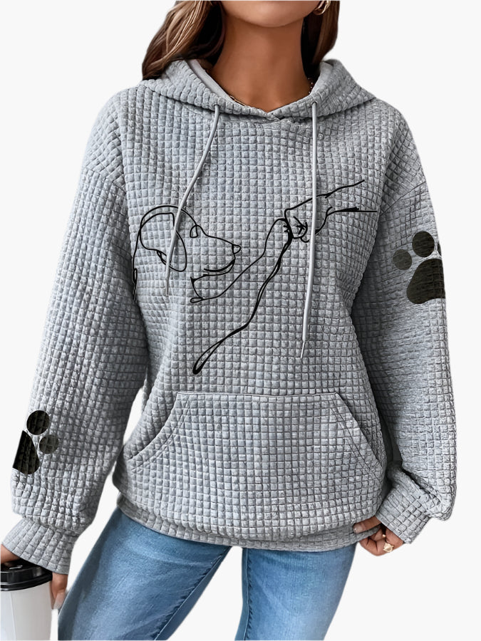 Sweat à capuche tendance avec poche kangourou