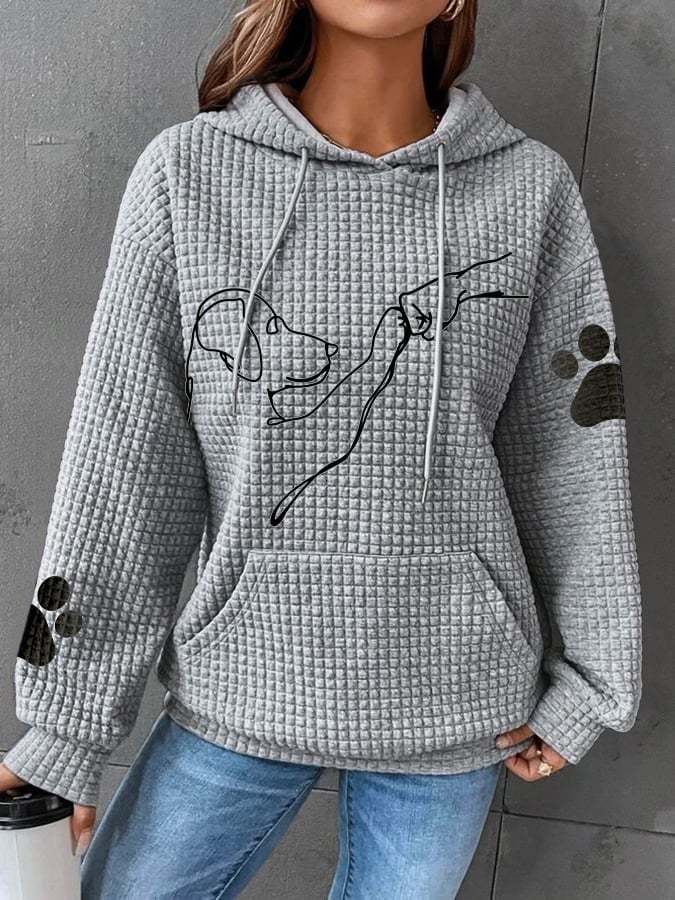 Sweat à capuche femme doux et chaud