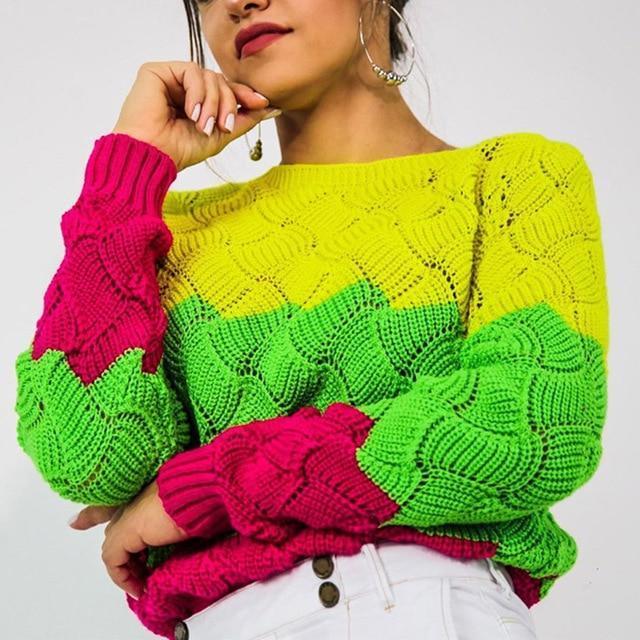 Pull doux pour femme Confortable Idée cadeau