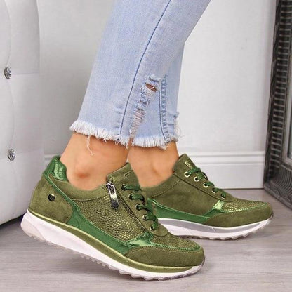 Baskets d'automne stylées, chaudes et confortables