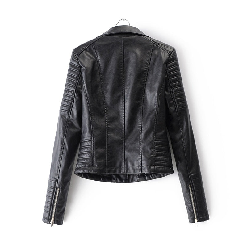 Lederjacke Trendy Style Damen - IdealeKleiden