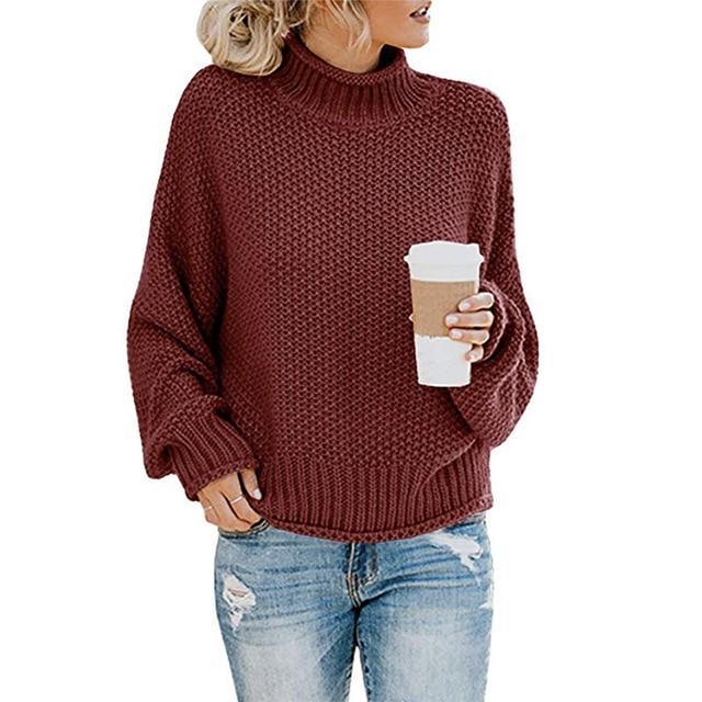 Pull féminin élégant et chaud