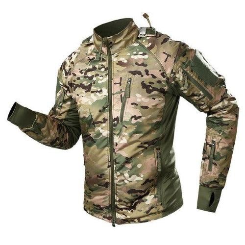 Veste camouflage homme imperméable outdoor
