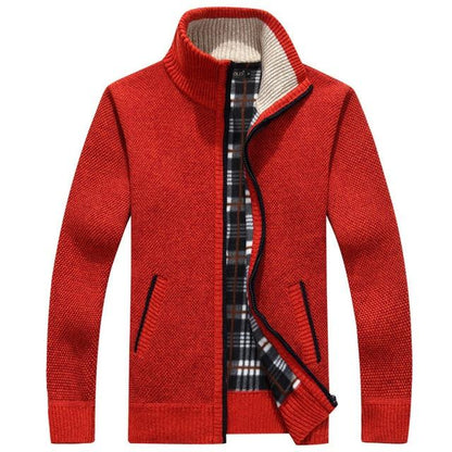 Cardigan polaire homme intérieur chaud