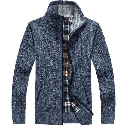 Cardigan polaire homme intérieur chaud