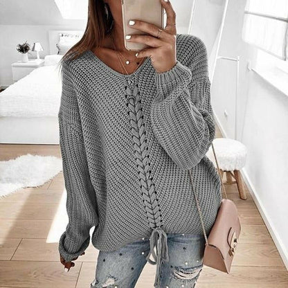 Pull-over confortable pour femme Style décontracté