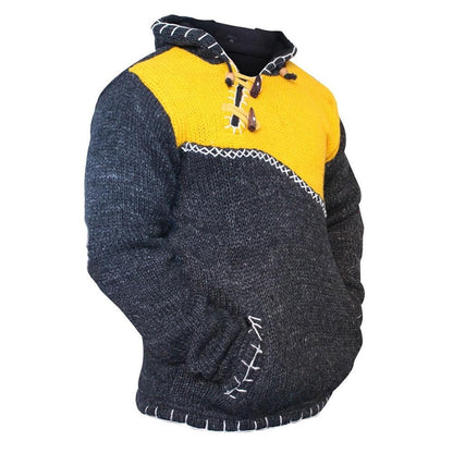 Pull en maille ultra-doux au look rétro