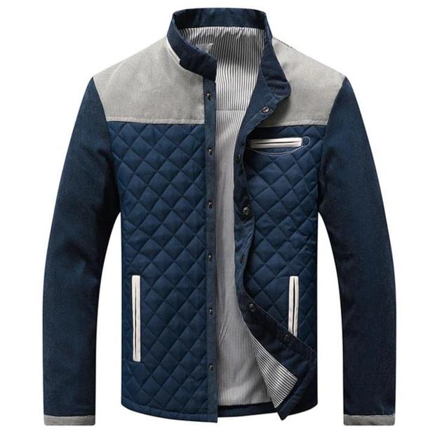 Stylische Wollsteppjacke Damen Elegant - IdealeKleiden