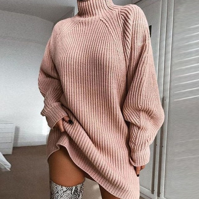 Pull en maille douce modèle automne hiver