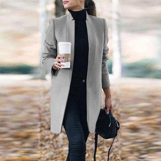 Herbstjacke Damen Modern Stil - IdealeKleiden