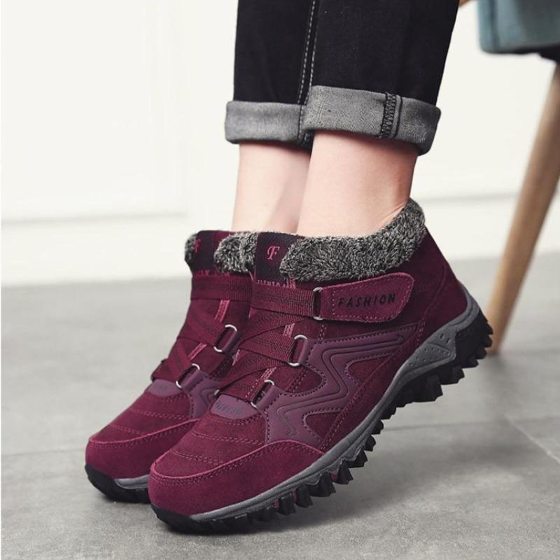 Chaussure d'hiver chaude isolée pour femme