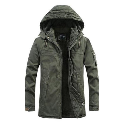 Winterjacke Warm Kapuzenparka - IdealeKleiden