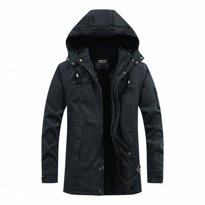 Parka chaud à capuche