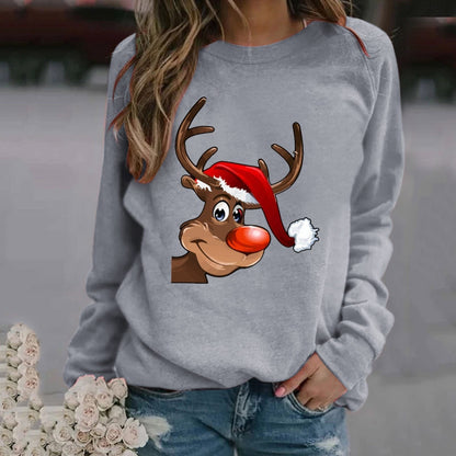 Pull de Noël Confortable Festif Idée cadeau