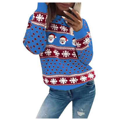 Pull de Noël Chaud Doux Tricot