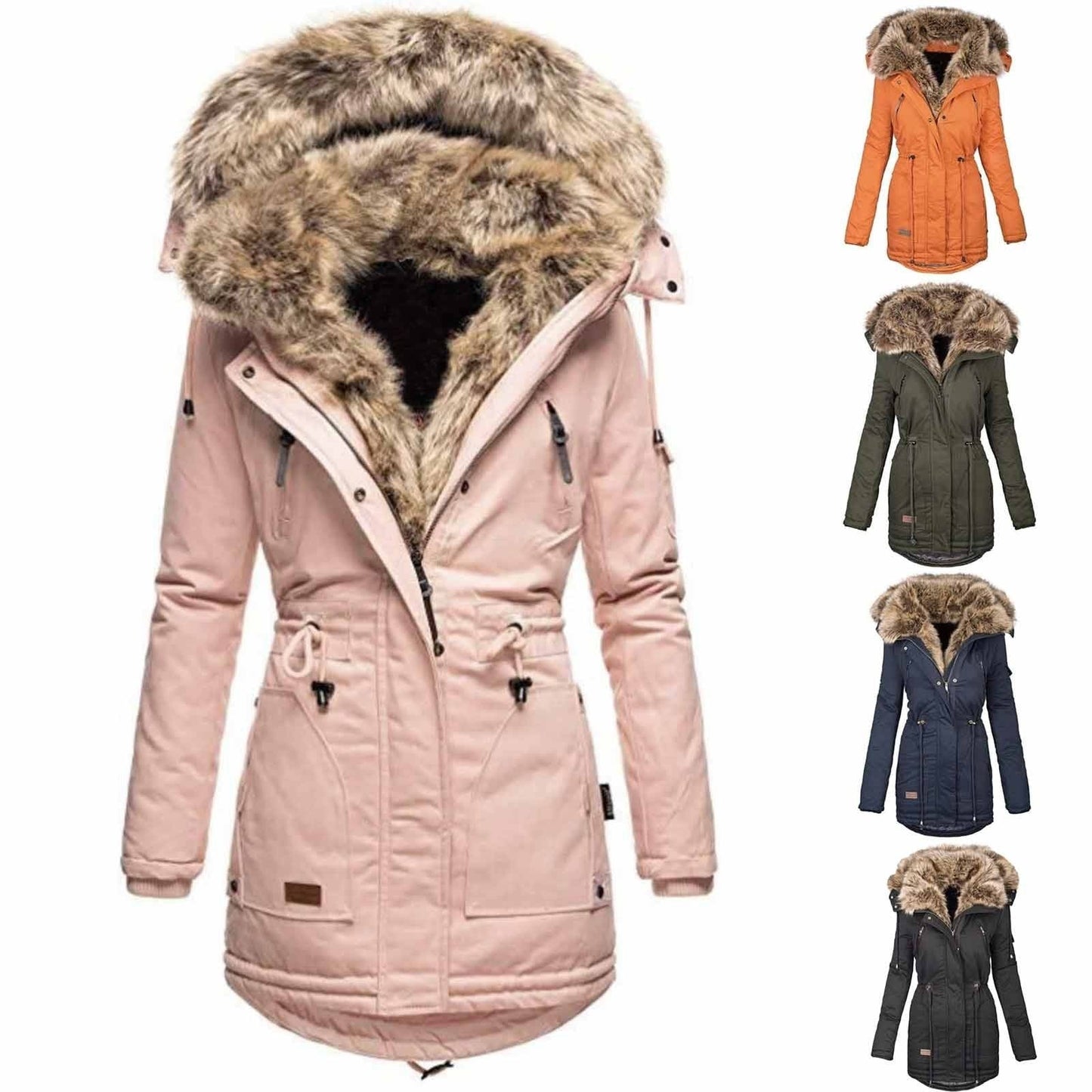 MATHEA - Stylishe Damen Winterjacke Warm & Bequem - IdealeKleiden