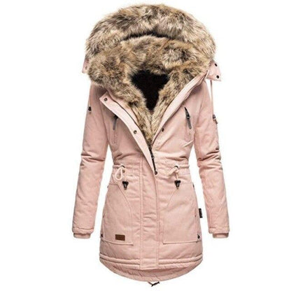MATHEA - Doudoune d'hiver élégante pour femme, chaude et confortable