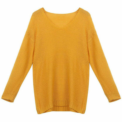 Stilvoller Strickpullover Damen Modern Design - IdealeKleiden
